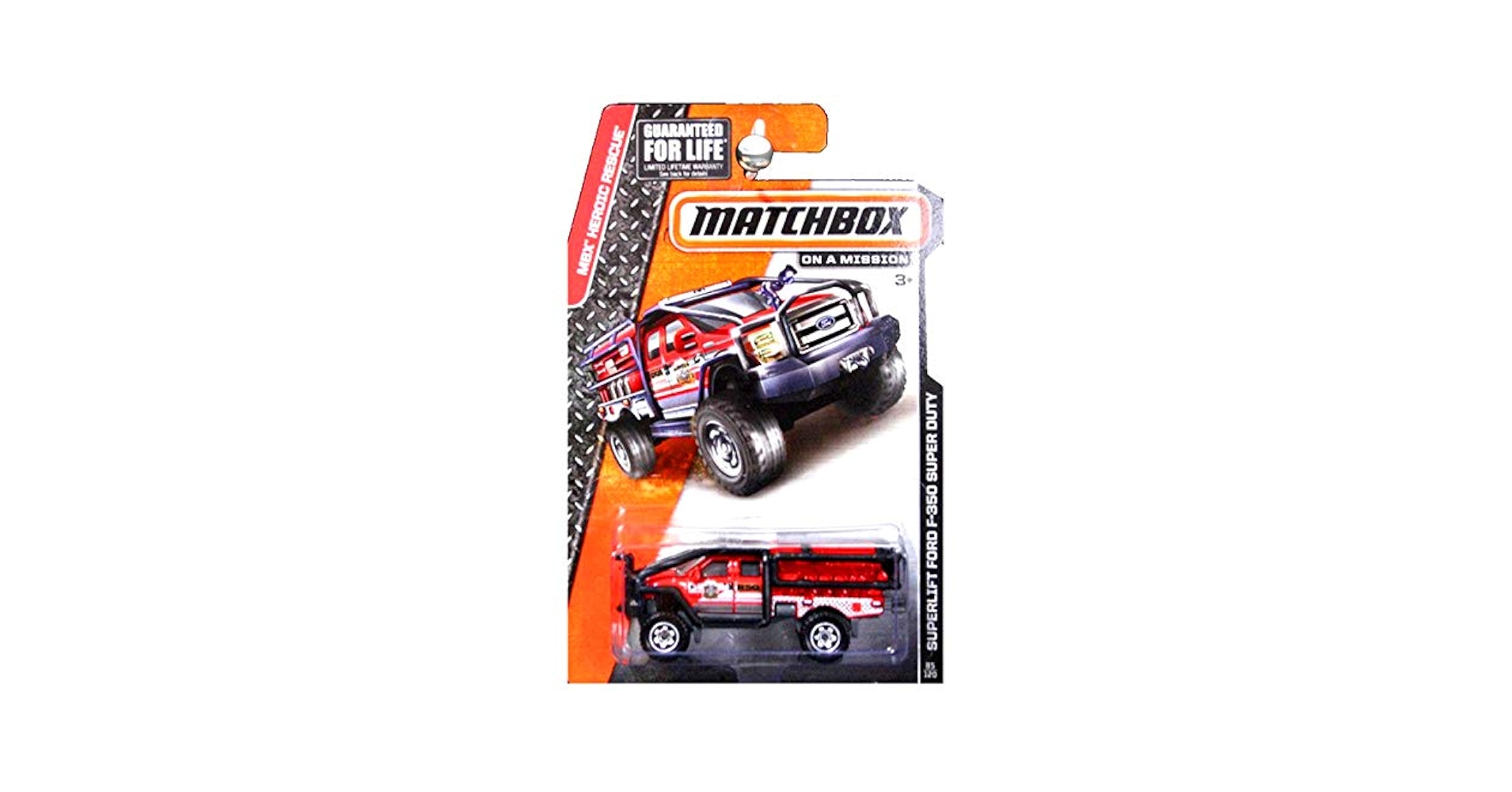Amazon.com: MATCHBOX MBX HEROIC RESCUE SUPERLIFT FORD F-350